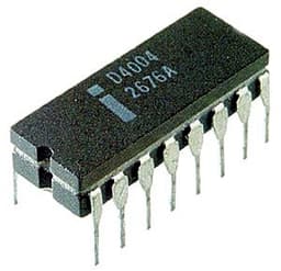 Intel 4004 microprocessor