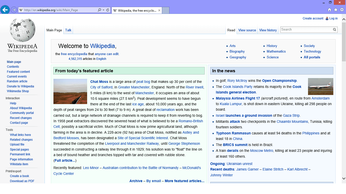 Internet Explorer 11