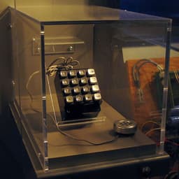 Blue box at the Computer History Museum